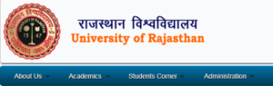 Rajasthan University BA 1st Year Online Exam Form 2023 | RU Exam Form Regular & Private