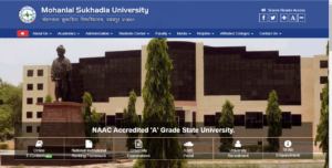 MLSU Udaipur BA 1st Year Online Exam Form 2023 (Private & Regular), MLSU यूनिवर्सिटी एग्जाम फॉर्म