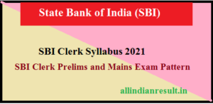 SBI Clerk Syllabus 2023 PDF Subject Wise