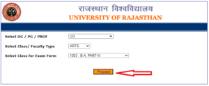 Rajasthan University BA Final Year Admit Card 2024 Exam, RU Admit Card & Exam Date