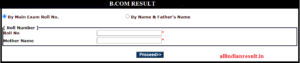 UOK Bcom 2nd Year Result 2024 Roll no. & Name Wise