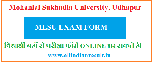 MLSU BA Final Year Online Exam Form 2023-2024 | Www.mdsuexam.orgBA 3rd ...