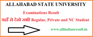 AU Bsc Final Year Result 2024 Check Result Bsc 3rd Year Allahabad State University