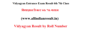 Vidyagyan Entrance Exam Result 2023-24 6th 7th Check www.vidyagyan.in Admission Merit List 2023