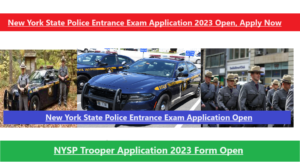 New York State Police Entrance Exam Application 2023 Open, Apply Now, Last Date 03 April 2024